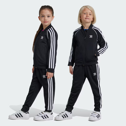 Trening Adidas Originals – Negru cu Dungi Albe