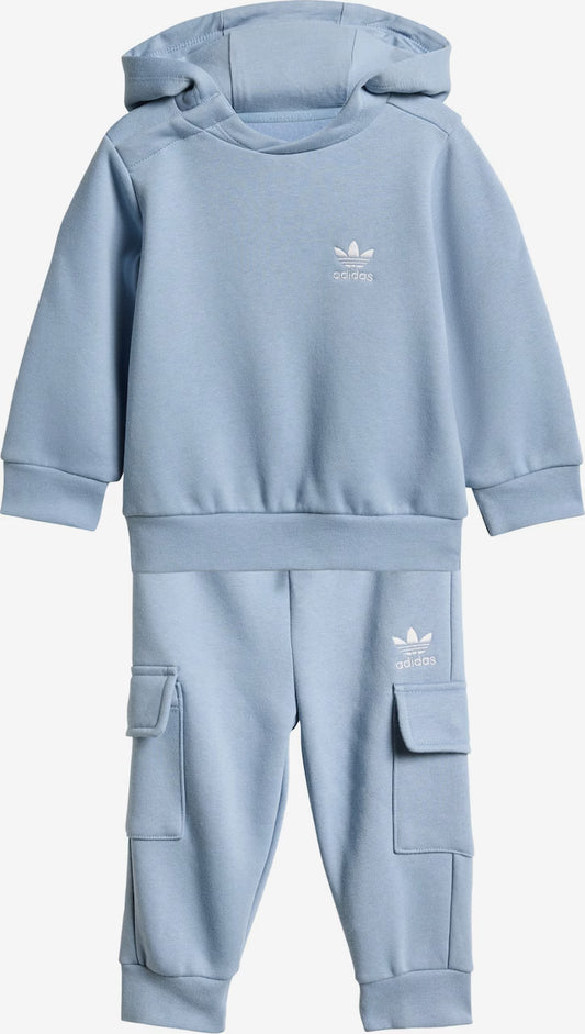 Trening Adidas Originals – Albastru cu Logo Alb