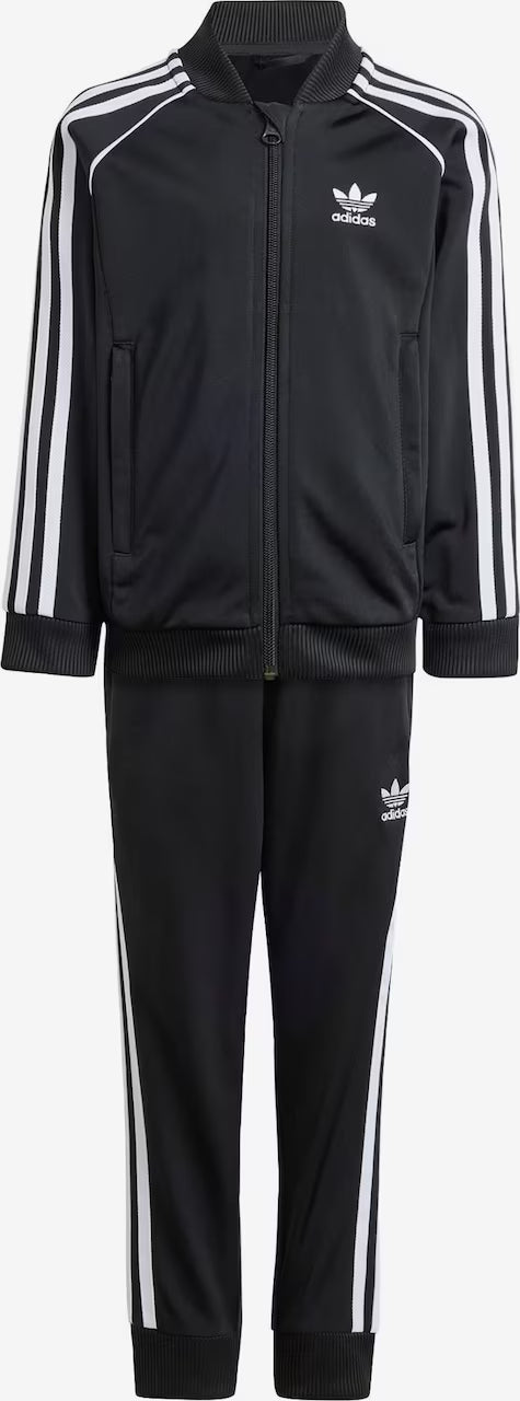 Trening Adidas Originals – Negru cu Dungi Albe