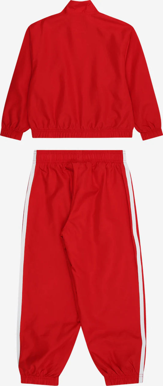 Trening Adidas Originals – Roșu cu Dungi Albe