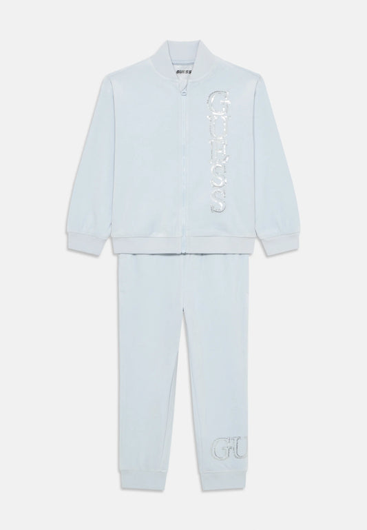 Trening GUESS – Bleu cu Logo Strălucitor